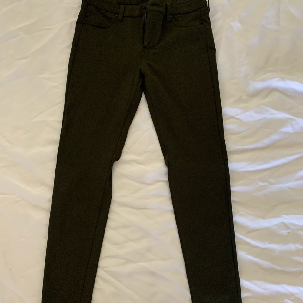 Olive green leggings/stitch fix- worn 2x